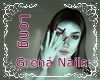 Long Grená Nails