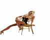 Chair with photo poses