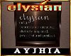 a" Elysian Meaning 1
