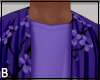 Purple.Kimono Shirt