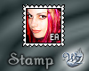 Emilie Autumn Fan Stamp