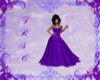 Purple Wedding Gown
