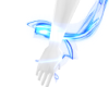 Blue Hand Aura