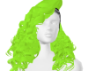 Green Shaved Curley
