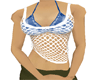 white net bikini top