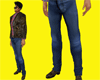 leather jeans full outfi