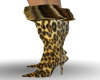 Cheetah Fur Boots