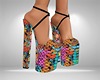 Summer Colorful  Heels