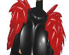 !ZC! Red PVC Feathers