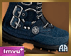 Fall Denim Boots