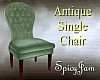 antique Side Chair Ltgrn