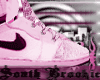 Pink  Air Dunks