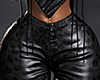 Leather Leopard Pants