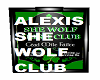 Alexis She Wolf Sign