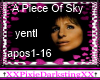 A Piece Of Sky (yentl)
