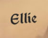 Ellie Chest Tattoo