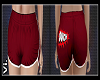V| Ouch Shorts Red