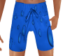 Blue Party Ocean Shorts