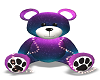 Neon Kissing Bear