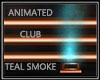 Club Teal Smoke Light