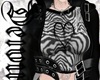 Punk Black Leather