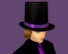 Dapper Top Hat - Purple