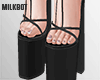 Mila Black Heels