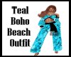 GBF~ Teal Boho Outfit