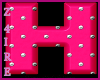 H - Letter Seat Pink