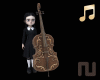 Contrabass Girl w/Radio
