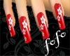 *ff* rose nails