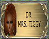 Dr Tiggy name tag