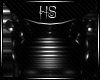 hs| Blk Leather PVC Seat