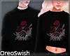 Roses Couple Sweater M