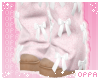 ୨୧ bow boots | pink