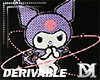Kuromi CutOut  ♛ DM