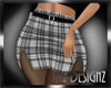 [BGD]Belted Plaid Skirt