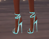 Layla Mint Strappy Heels