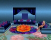 Floral living room set
