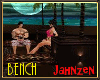 *Jah* Beach Palm Bench