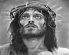 Jesus Face and Lion tatt