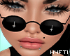 H4 | Cross Glasses White