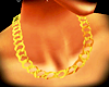 GOLD CHAIN NECKLACE -F