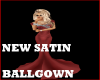 NEW SATIN BALLGOWN