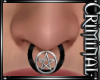 |M| Pentagram Nose Ring