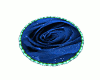 Blue Rose Rug