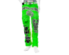 GREEN MIR HOLO JEANS