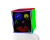 Face Art Cube Head Clown