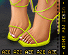 A | Eli lime wrap heels