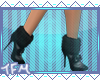 [TFM] Black Fur Shoes